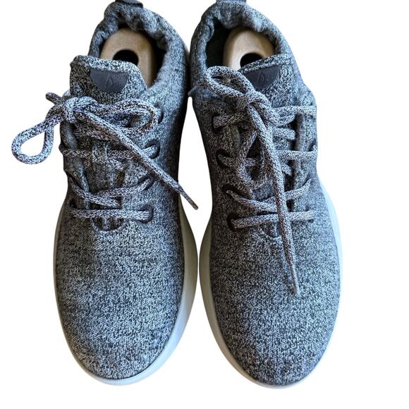 Allbirds Wool Runners SZ 9 Gray Merino Wool Sustainable Walking Casual Comfort - Picture 3 of 10